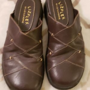 Liz Claiborne Lizflex mules